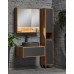 Шкаф с умывальником Montebella Set 50.02 800x500 Spirit 550x425 Lemur