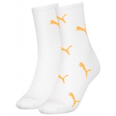 Сiorapi pentru dame Puma Women Cat Logo Sock 2P Mango Combo 35-38