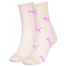 Женские носки Puma Women Cat Logo Sock 2P Oatmeal Combo 35-38