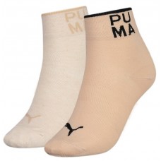 Сiorapi pentru dame Puma Women Placed Logo Short Sock 2P Sand Combo 35-38