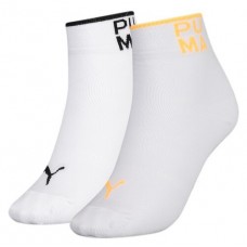 Сiorapi pentru dame Puma Women Placed Logo Short Sock 2P White Combo 35-38