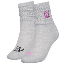 Женские носки Puma Women Slouch Sock 2P Grey Melange Combo 35-38