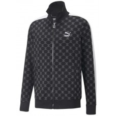 Jachetă pentru bărbați Puma T7 Track Jacket Aop Puma Black/Aop L