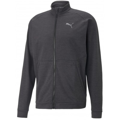 Мужская олимпийка Puma Train Cloudspun Fz Jacket Puma Black Heather L