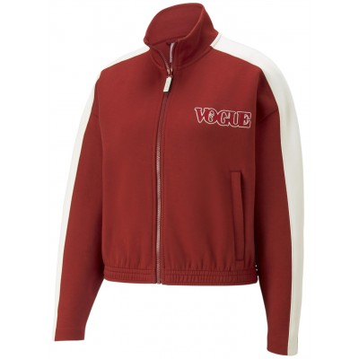 Женская олимпийка Puma Vogue T7 Cropped Jacket Dk Intense Red L