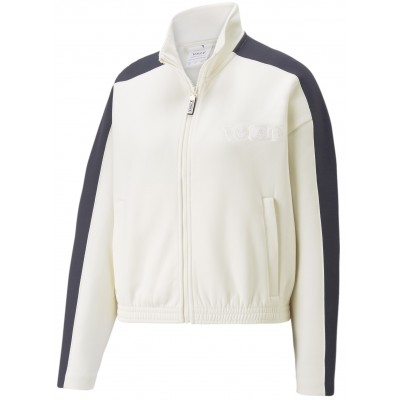 Женская олимпийка Puma Vogue T7 Cropped Jacket Dk Pristine L