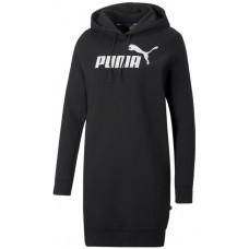 Женское платье Puma Ess Logo Hooded Dress Fl Puma Black L