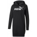 Женское платье Puma Ess Logo Hooded Dress Fl Puma Black M