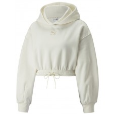 Женская толстовка Puma Classics Cropped Hoodie Fl No Color S