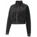 Женская толстовка Puma Deco Glam Velour Full Zip Puma Black L