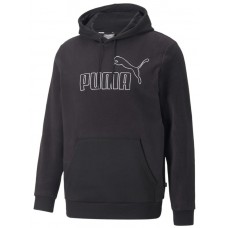 Мужская толстовка Puma Ess Elevated Polarfleece Hoodie Puma Black L