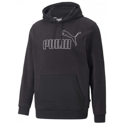 Мужская толстовка Puma Ess Elevated Polarfleece Hoodie Puma Black L