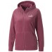 Hanorac de dama Puma Ess+ Velour Full-Zip Hoodie Dusty Orchid XS