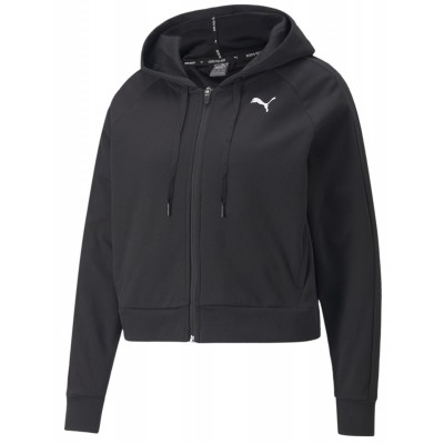 Hanorac de dama Puma Modern Sports Full-Zip Hoodie Puma Black L (84982501)