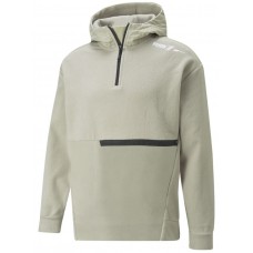 Мужская толстовка Puma Rad/Cal Polarfleece Half-Zip Pebble Gray XXL