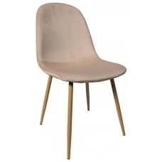 Стул Magnusplus DC 6001 Velour Capucino/Lemn Legs