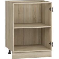 Bucatarie modulara Magnusplus Jetta Jos №2 White/Oak Sonoma 60/82 (fara fatada)