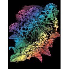 Grattage Sequin Art Rainbow Butterfly (SQ0541)