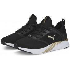 Adidași pentru damă Puma Softride Ruby Deco Glam Wns Puma Black/Team Gold 35.5