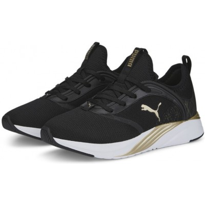 Adidași pentru damă Puma Softride Ruby Deco Glam Wns Puma Black/Team Gold 36