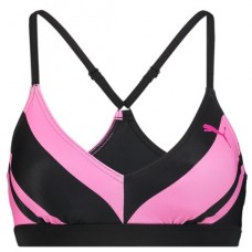 Лиф Puma Swim Women Heritage Stripe Top 1P Pink Combo L