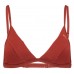 Лиф Puma Swim Women Ribbed Triangle Top 1P Brown Combo M