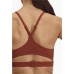 Sutien de baie Puma Swim Women Sporty Top 1P Brown Combo XS