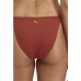 Женские плавки Puma Swim Women Ribbed Tanga 1P Brown Combo XS