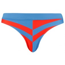 Женские плавки Puma Swim Women Heritage Stripe Brazilian 1P Blue Combo L