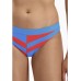 Женские плавки Puma Swim Women Heritage Stripe Brazilian 1P Blue Combo L