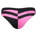 Женские плавки Puma Swim Women Heritage Stripe Brazilian 1P Pink Combo L