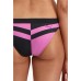 Женские плавки Puma Swim Women Heritage Stripe Brazilian 1P Pink Combo L