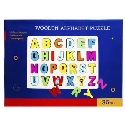 Пазл New World Wooden Alphabet Puzzle 170018