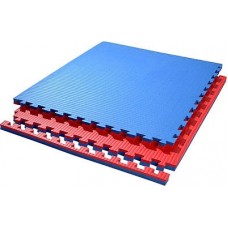 Mat sportiv Eva Puzzle 1х1m 3cm (7853) Red/Blue