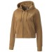 Hanorac de dama Puma Her Winterized Full-Zip Hoodie Desert Tan L