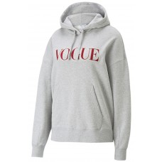 Hanorac de dama Puma Vogue Oversized Hoodie Tr Light Gray Heather L