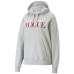 Hanorac de dama Puma Vogue Oversized Hoodie Tr Light Gray Heather M