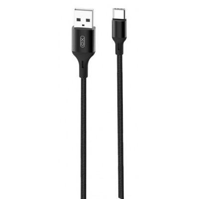 USB Кабель XO Type-C Braided NB143 2m Black