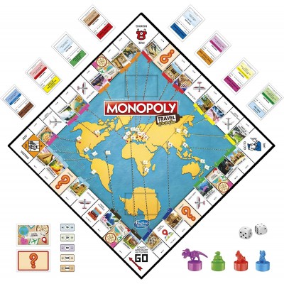 Настольная игра Hasbro Monopoly World Tour (F4007)