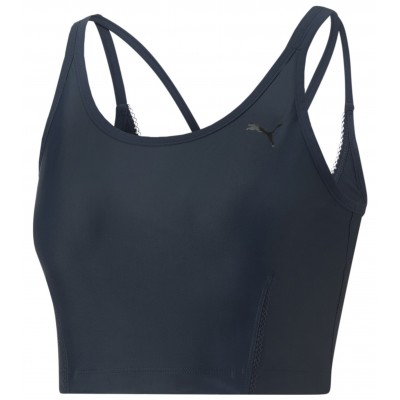 Топ Puma Studio Ultrabare Strappy Crop Top Marine Blue L