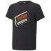 Детская футболка Puma Alpha Holiday Tee B Puma Black 128