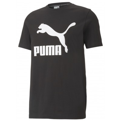 Tricou bărbătesc Puma Classics Logo Tee Puma Black M (53008801)