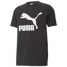 Tricou bărbătesc Puma Classics Logo Tee Puma Black XS (53008801)