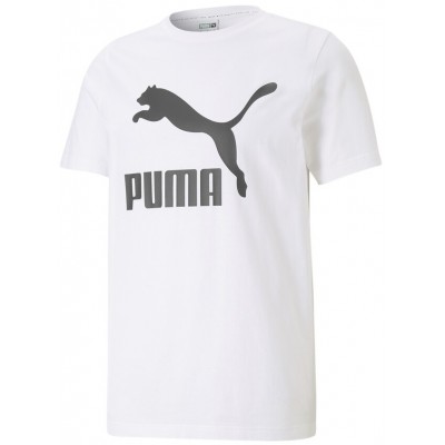 Tricou bărbătesc Puma Classics Logo Tee Puma White L