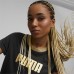Женская футболка Puma Deco Glam Ss Tee Puma Black/Deco Glam XS