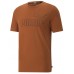 Tricou bărbătesc Puma Ess+ Big Outline Tee Warm Chestnut L