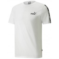 Мужская футболка Puma Ess+ Tape Tee Puma White L