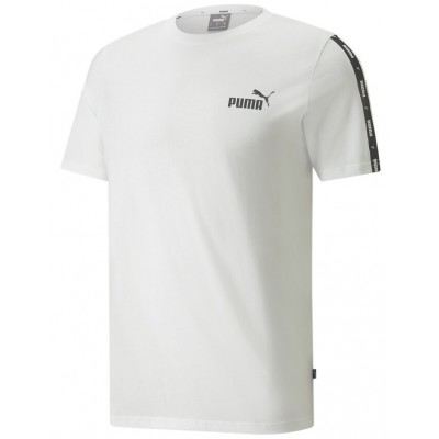 Tricou bărbătesc Puma Ess+ Tape Tee Puma White L