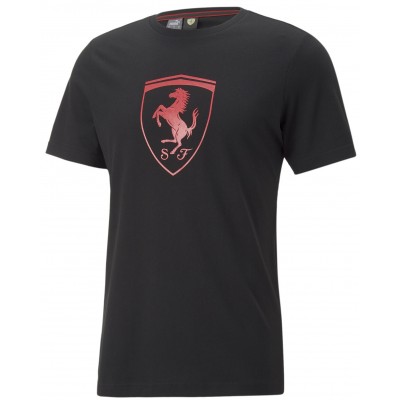 Мужская футболка Puma Ferrari Race Metal Energy Shield Tee Pum Puma Black L