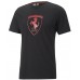 Мужская футболка Puma Ferrari Race Metal Energy Shield Tee Pum Puma Black L